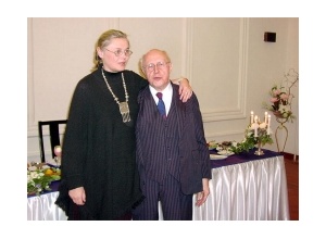 С Мстиславом Ростроповичем. 2003